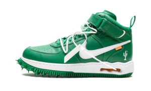 Nike Air Force 1 Mid Off-White Pine Green Casual Sneaker