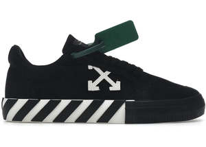 Womens: Off-White Vulc Low Canvas Sneakers Black White Unisex