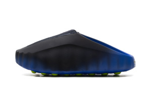 Nike Mind 001 Flyknit Slide Hyper Royal Black Casual Sandal