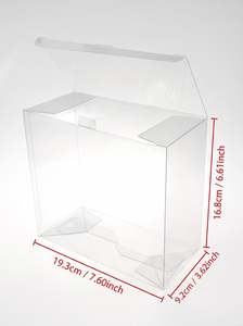 Womens: Clear Plastic Display Protector for Booster Pack Box