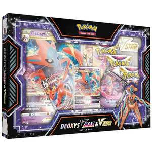 Pokemon Deoxys VMAX & VSTAR Battle Box Trading Card Game Set