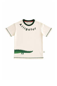 B.E LITTLE GATOR OVERSIZED TEE