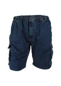 Bronco Light Stretch Denim Cargo Short