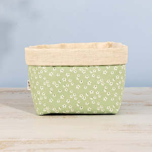 Mint Mini Floral Fabric Gift Box