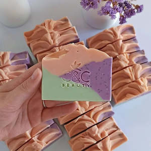 Balms Body Soap And Moisturiser: Lavender & Patchouli Soap Bar