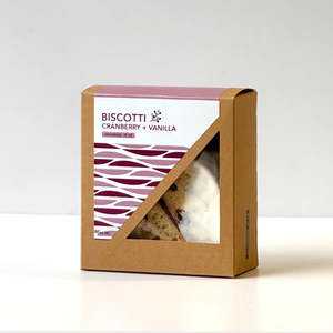 Cranberry and Vanilla Biscotti