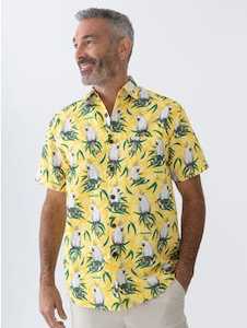 New Arrivals: Lowes Event Shirt Aussie Gold Cockatoo Yellow New Zealand // Lowes