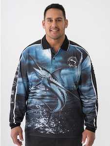 Products: Big Mens Storm Marlin Fishing Polo New Zealand // Lowes