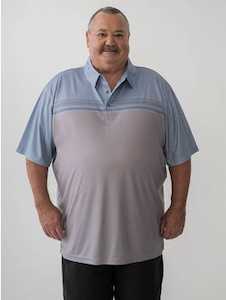 Big Mens Quick Dry Polo Top Airforce Blue New Zealand // Lowes