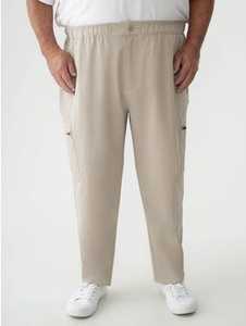 Products: Big Mens Elastic Wasit Traveller Pants Beige New Zealand // Lowes