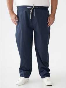 Big Mens Blue Poplin Stretch Pants New Zealand // Lowes