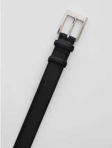 Black Textured Belt 35mm New Zealand // Lowes