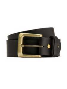 Products: Traders Black Genuine Leather Belt New Zealand // Lowes