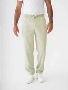 Men's Trackpants & Joggers: Mens Sherpa Fleece Trackpant Green Sage New Zealand // Lowes
