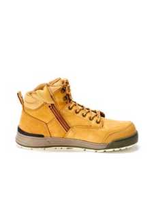 Men's Workwear Accessories: Hard Yakka 3056 Lace Zip Boot Wheat New Zealand // Lowes
