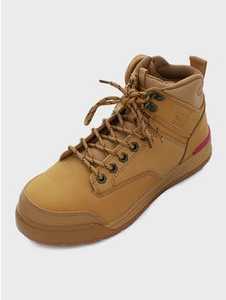 Hard Yakka Ladies Steel Cap Work Boots Wheat New Zealand // Lowes