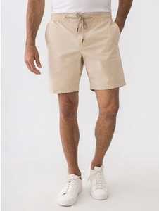 Cotton Poplin Stretch Shorts Sand New Zealand // Lowes