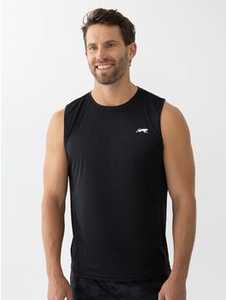 Cougars Training Muscle Top Black New Zealand // Lowes