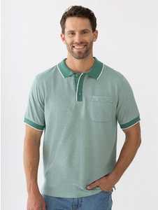 Cougars Jacquard Polo Green New Zealand // Lowes