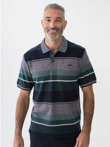 Cougars Polo Indigo Bottle White Stripe New Zealand // Lowes