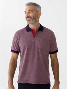 Cougars Jacquard Polo With Tipping Navy White Ruby Red New Zealand // Lowes