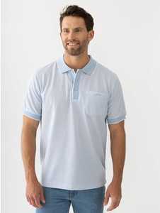 Cougars Jacquard Polo Sky Blue New Zealand // Lowes