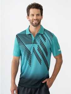 Cougars Quick Dry Polo Sea Green Black New Zealand // Lowes