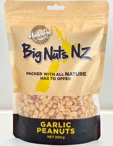 Kraft Bags: Garlic Peanuts 300 g