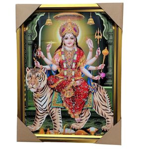 Picture Frames: 30*40cm picture frame Durga Ma