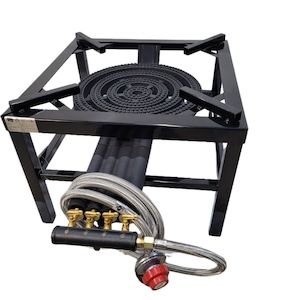 Gas Stove: 4RBWS with 2m HP Regulator
