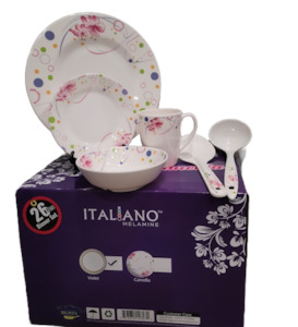 Dinnerware: 26pc Camellia Dinner Set
