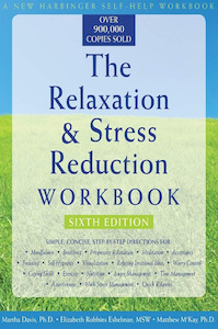 Products: The Relaxation and Stress reduction workbook Restore Physiotherapy