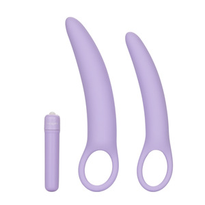 Products: LAURA BERMAN ISABELLE VIBRATING SILICONE DILATORS - set of 2 Rps