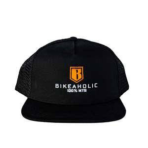 Bikeaholic Merch: Bikeaholic Logo Trucker Cap