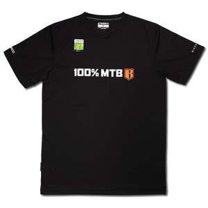 Bikeaholic Merch: Bikeaholic 100% MTB Tech Tee