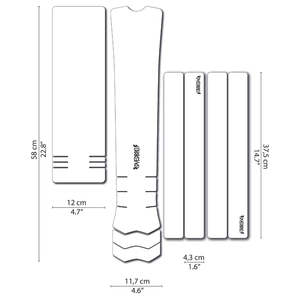 Dyedbro Ebike Frame Protection Clear