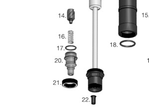 Seatpost Parts: Crankbrothers Highline Actuator Parts