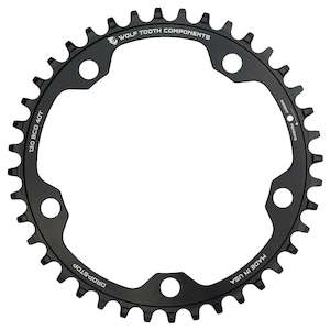 Wolf Tooth: Wolf Tooth 130x5 BCD Gravel / CX / Road Drop Stop Chainrings