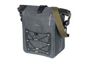 Basil - Navigator Storm Medium Waterproof Single Bag (MIK Studs)