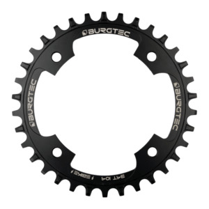 Chainrings E Bike: Burgtec 104MM BCD Outside Fit E-Bike Steel Thick Thin Chainring 34T