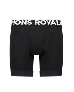 Mons Royale Mens Epic Merino Shift Bike Shorts Liner Black - Bike Glendhu