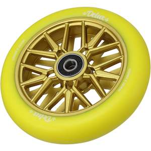 Scooter Accessories: Envy 120Mm Delux Wheel - Yellow
