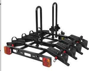 Accessories: Torpedo7 Quattro Towball Mount 4 Bike Channel Rack (NEW)