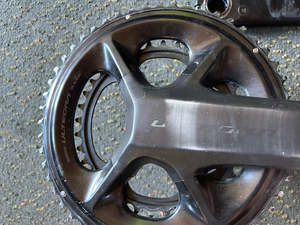 Drive Chain Brakes: Dura Ace FC-R8100 Crankset - 12 Spd