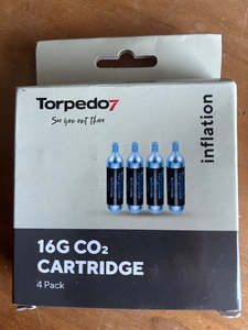 Accessories: Co2 Canister x4 Pack - 16gm Road