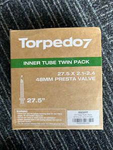 Bike Parts: MTB Tube 27.5" Twinpack - Torpedo7 (NEW)