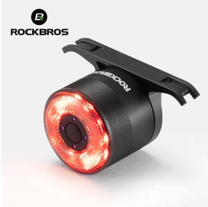 Accessories: RockBros Q1 Max Cycling Rear USB Smart light (NEW)