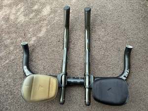 Bike Parts: T Wing TT Cockpit with Profile Design Carbon Extensions