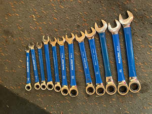 Tools: Park Tool ratchet spanner Set