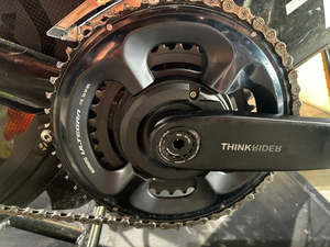 Power Meter Crank - ThinkRider PP5 Set 4 Bolt 110BCD 24mm Spindle for Shimano (NEW)